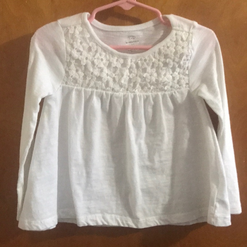 Toddler lace blouse